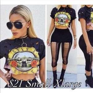 Guns & Roses Tee